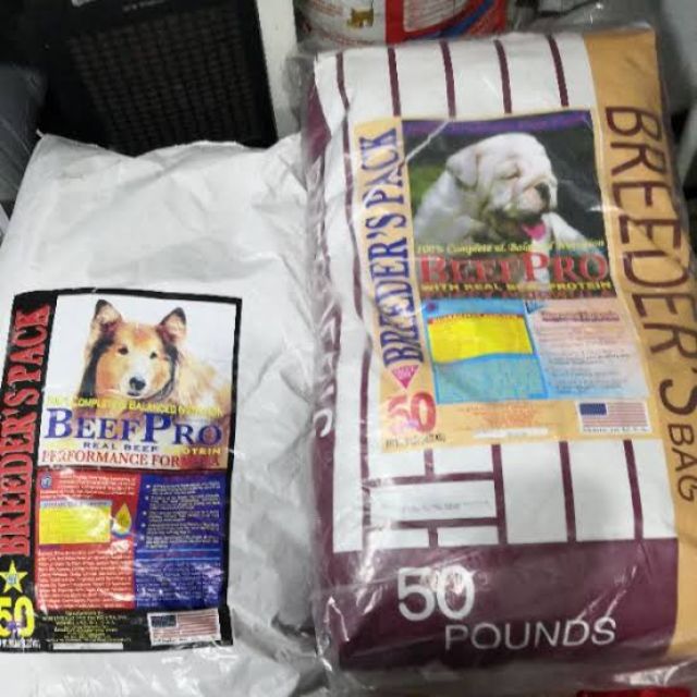 Beef Pro Puppy & Adult Dry Dog Food 22.7kg | Shopee Philippines