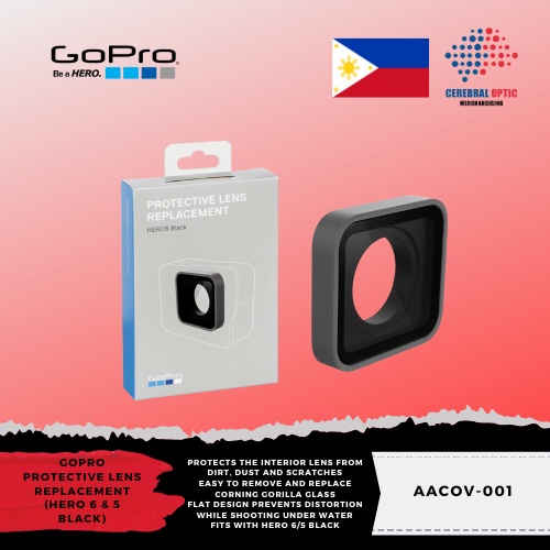 GoPro Protective Lens Replacement (Hero 6 & 5 Black) (OLD PACKAGING