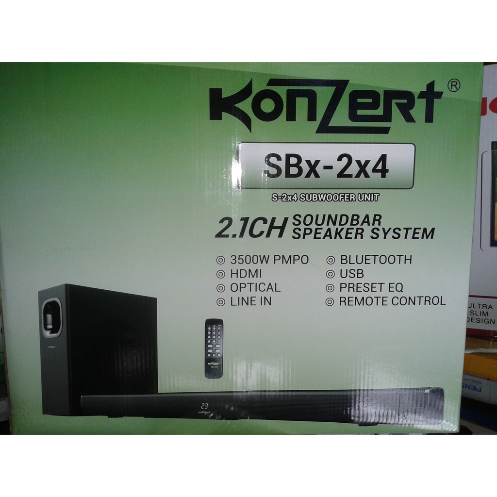 Konzert best sale soundbar speaker