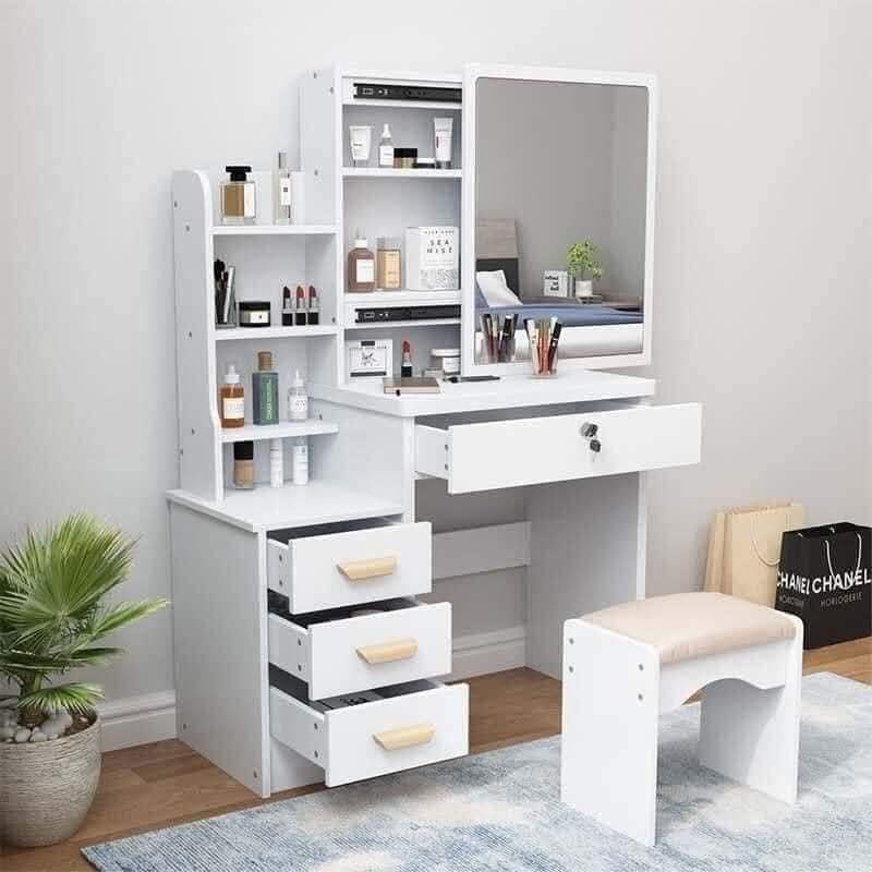 Dresser with mirror and chair new arrivals