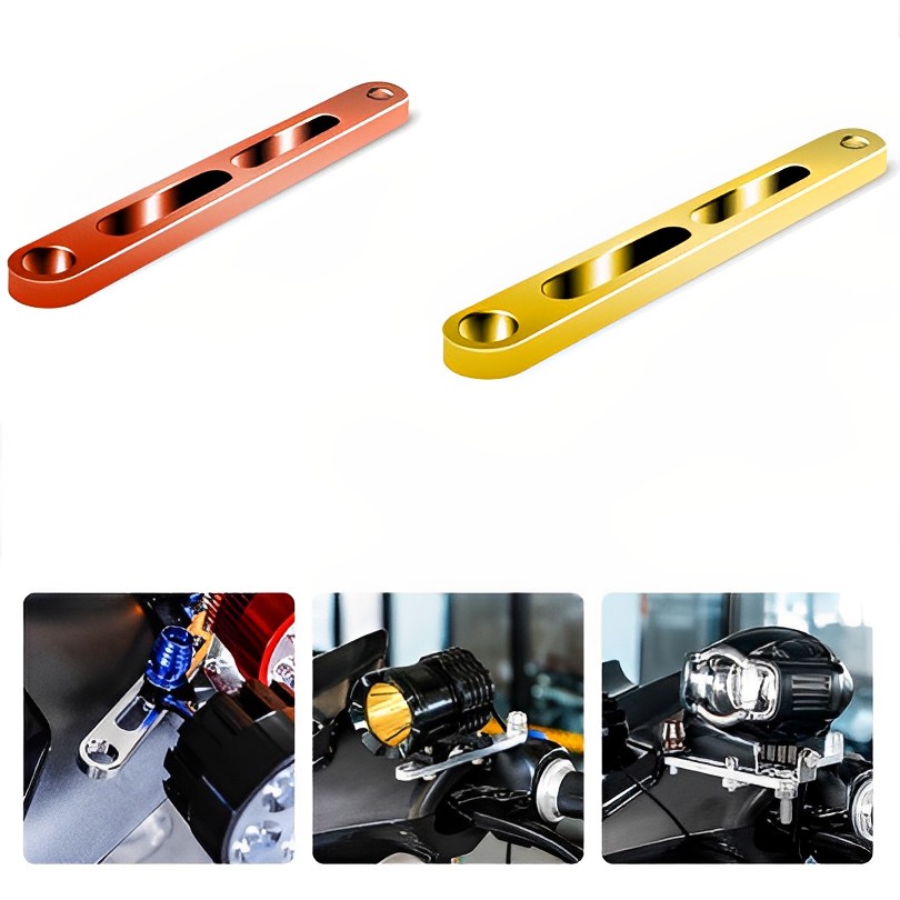 2 colors optional Motorcycle Headlight Mounting Bracket Fork Bracket ...