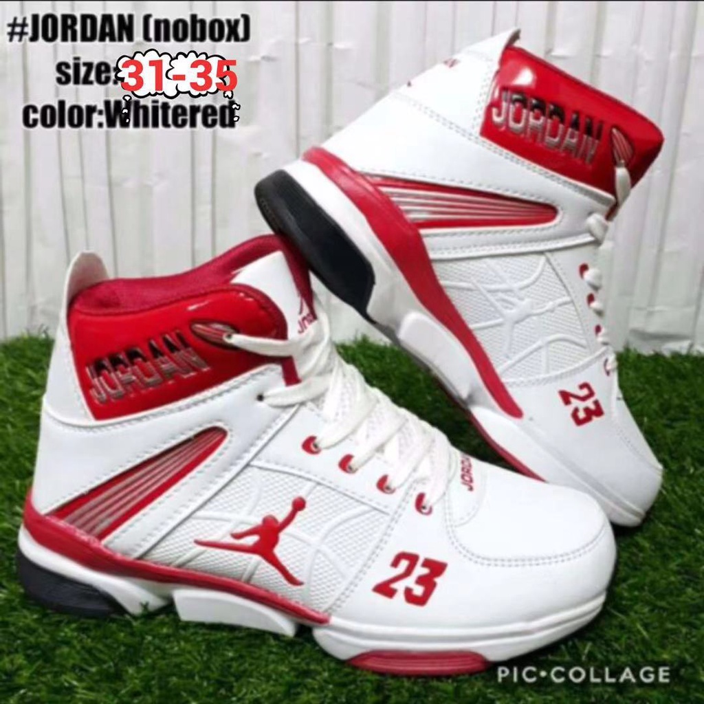 Jordan shoes for KIDS boy Basketball shoes high cut sneakers korean fashion Shopee Philippines