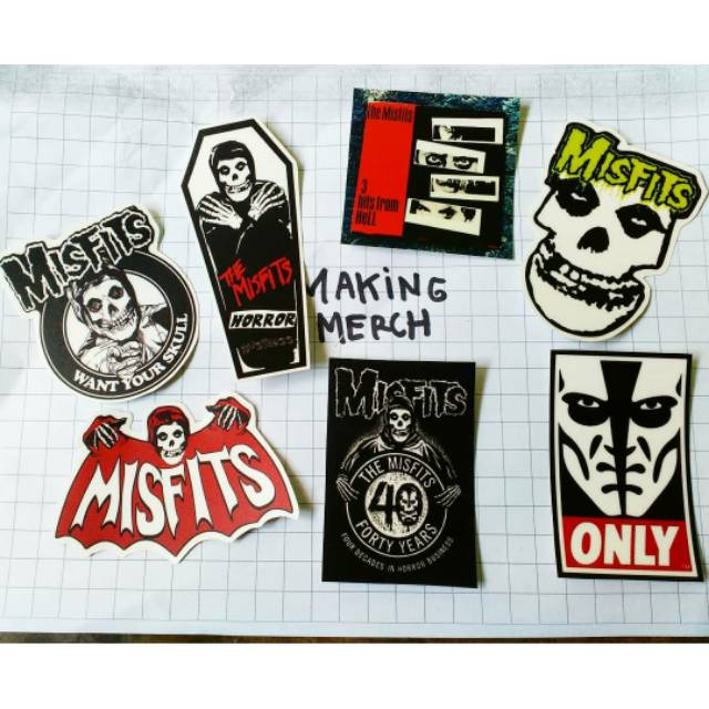 Misfits Stickers**** | Shopee Philippines