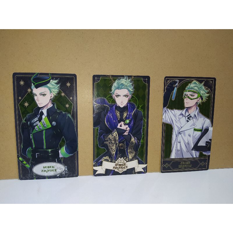 Twisted Wonderland SEBEK ZIGVOLT Arcana Card Collection | Shopee ...