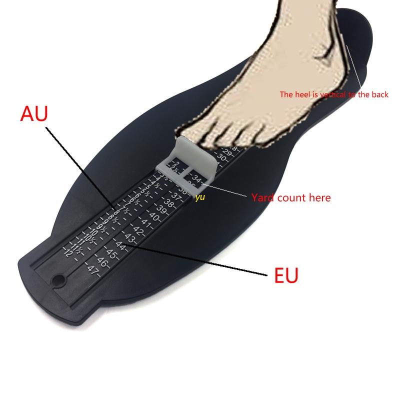 yu Shoes Size Gauge Measure Ruler for Women Men Adults Children Provide