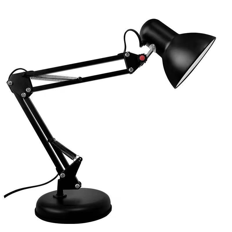 Desktop light with black multipurpose table clip (not including bulbs