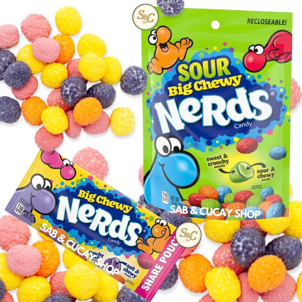 Nerds Big Chewy Crunchy Candy / Sour Big Chewy | Shopee Philippines