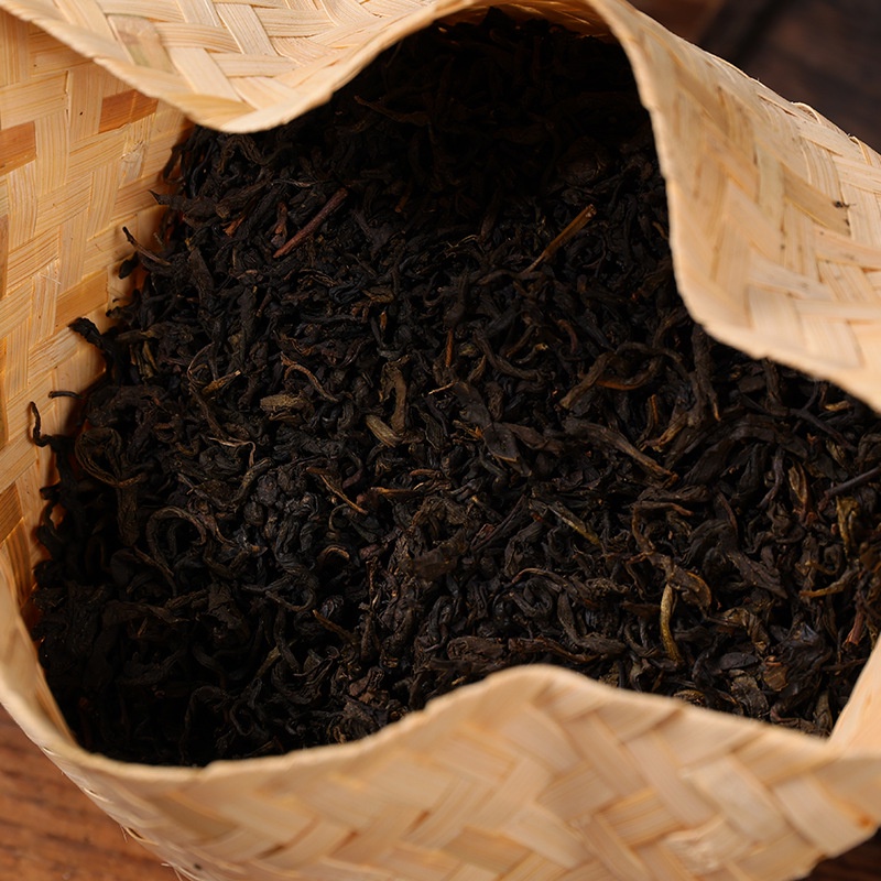 Hunan Anhua Dark Tea Tianjian Black Tea Bamboo Basket Tribute Tianjian ...