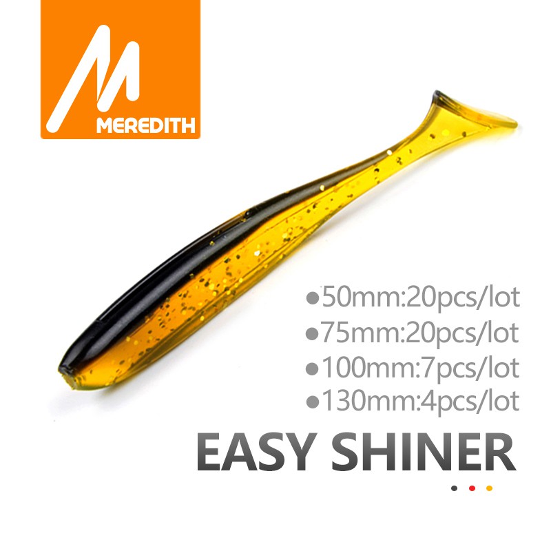 Meredith 50mm 75mm 100mm 130mm Easy Shiner Fishing Lures Wobblers Carp ...
