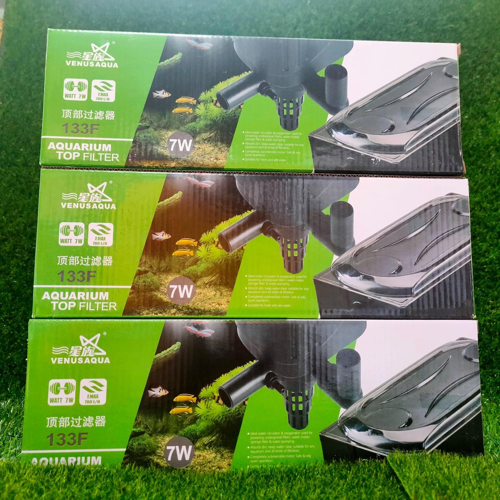 VENUS AQUA TOP FILTER 133F 7WATTS Shopee Philippines