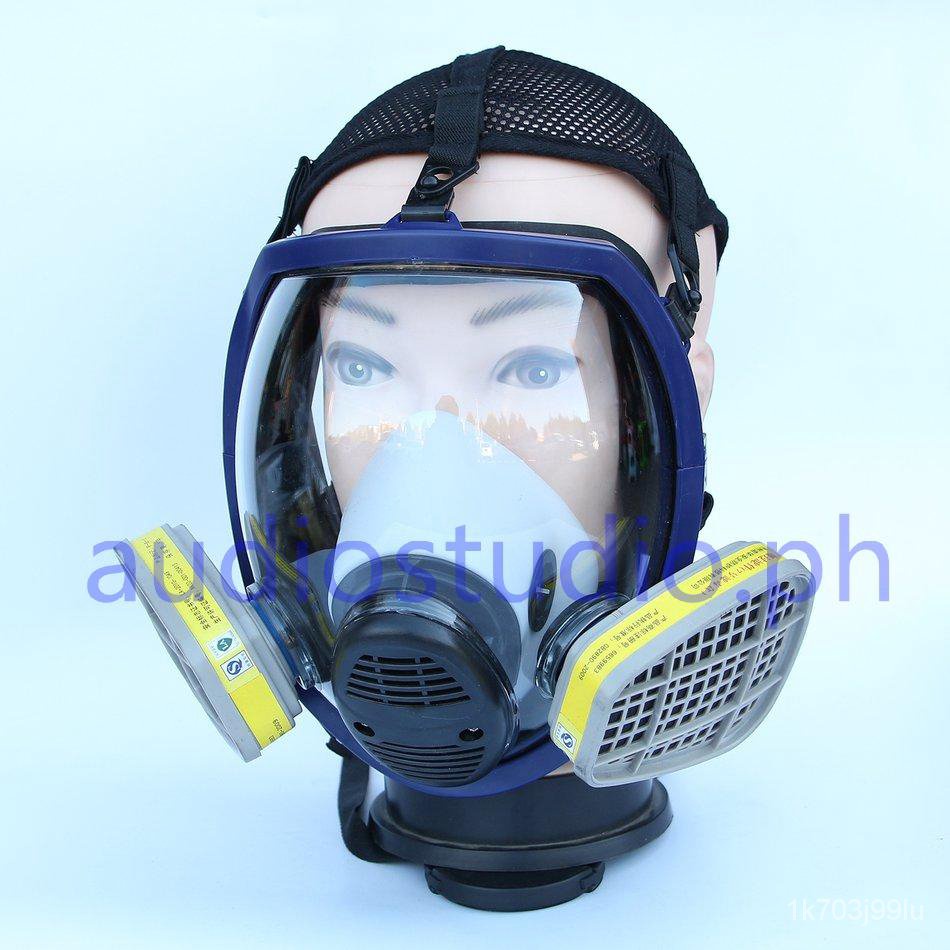 Full Face Chemical mask AntiGas Mask Acid Dust Respirator Paint Filter