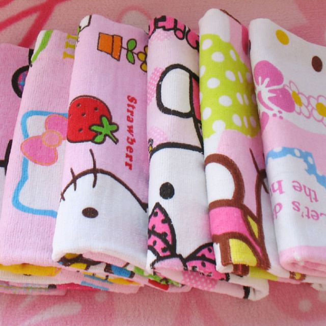 Hello kitty bath online towel