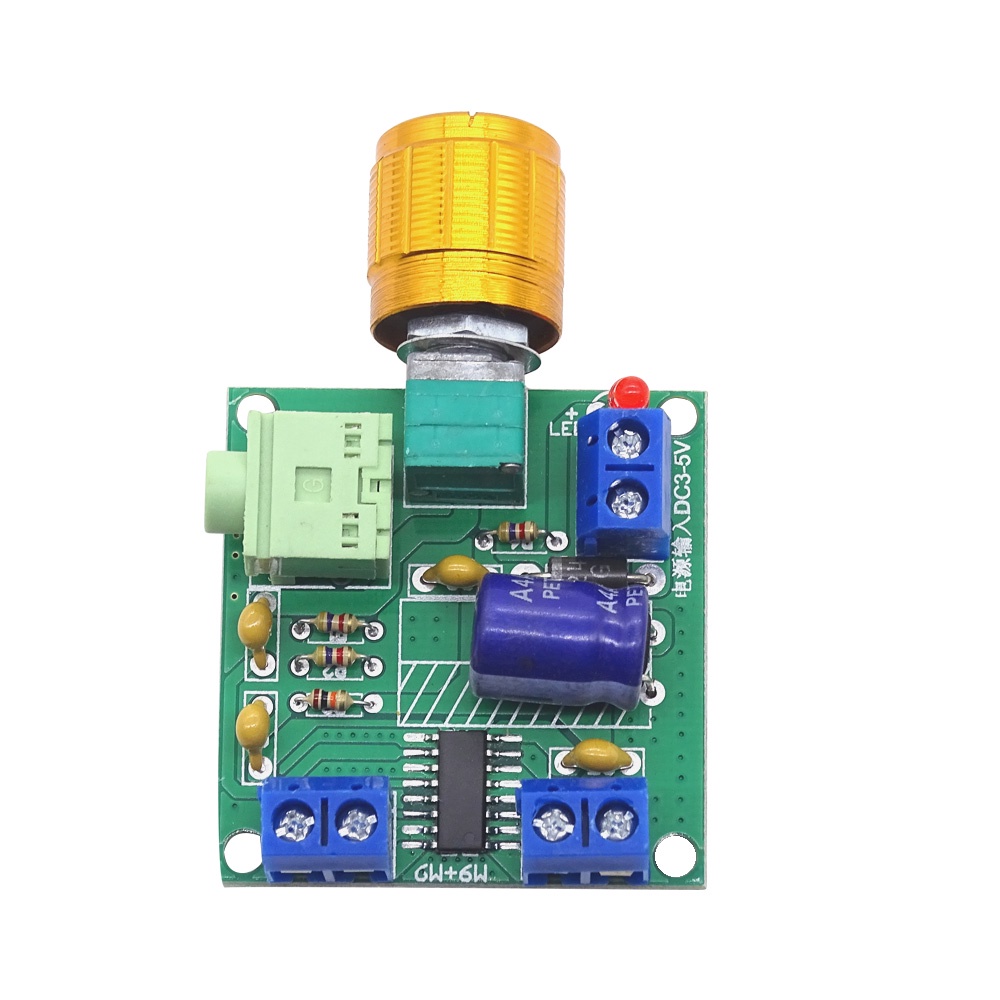 PAM8406 Digital Amplifier Board DC3-5V 6W+6W Stereo Class D Dual