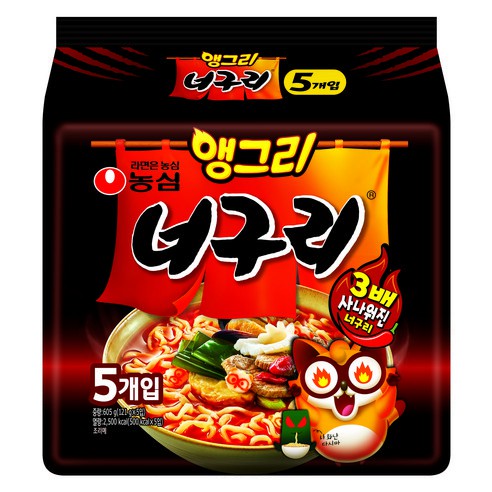 KOREAN SNACK Nongshim Angry Raccoon | Shopee Philippines