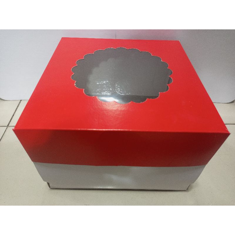 Pastry Tall Cake Box 9x9x6 (10pcs per pack) Shopee Philippines