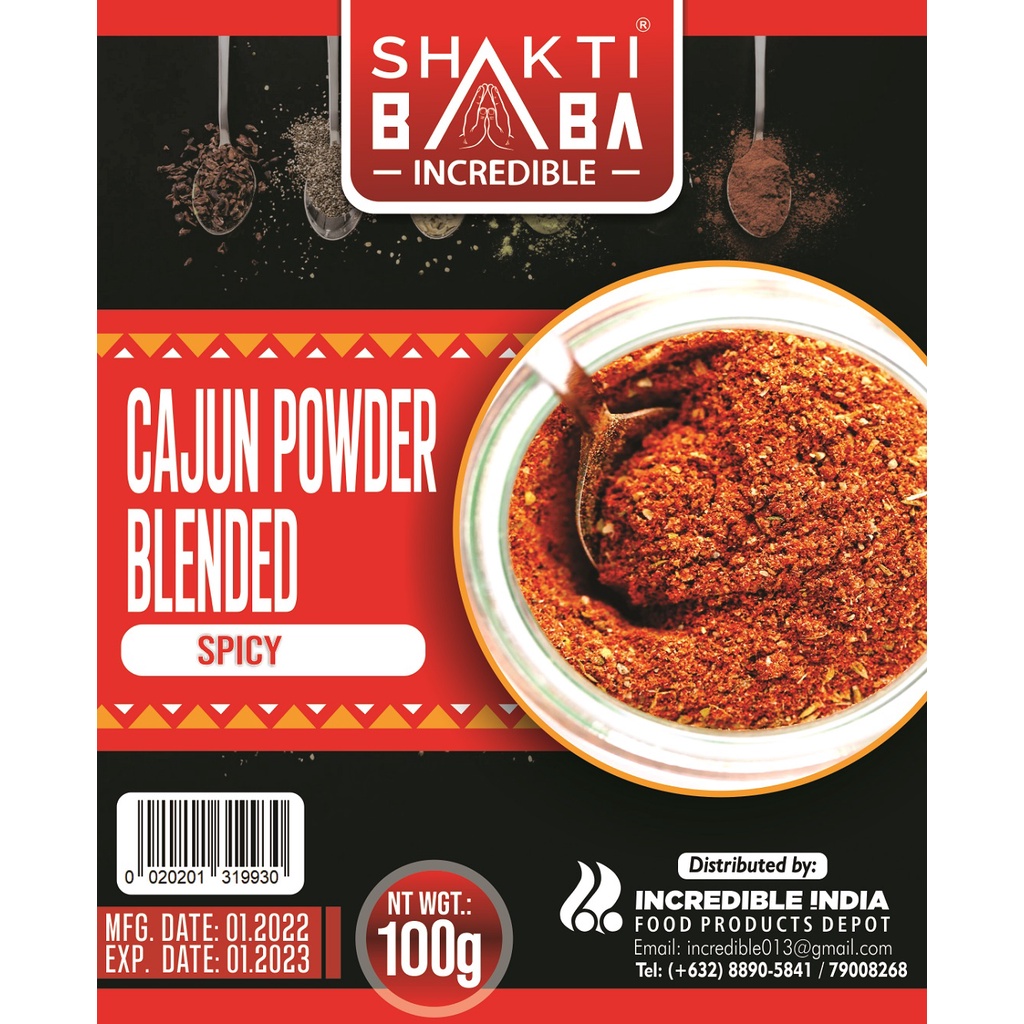 Shakti Baba Cajun Powder Blended 100g | Shopee Philippines