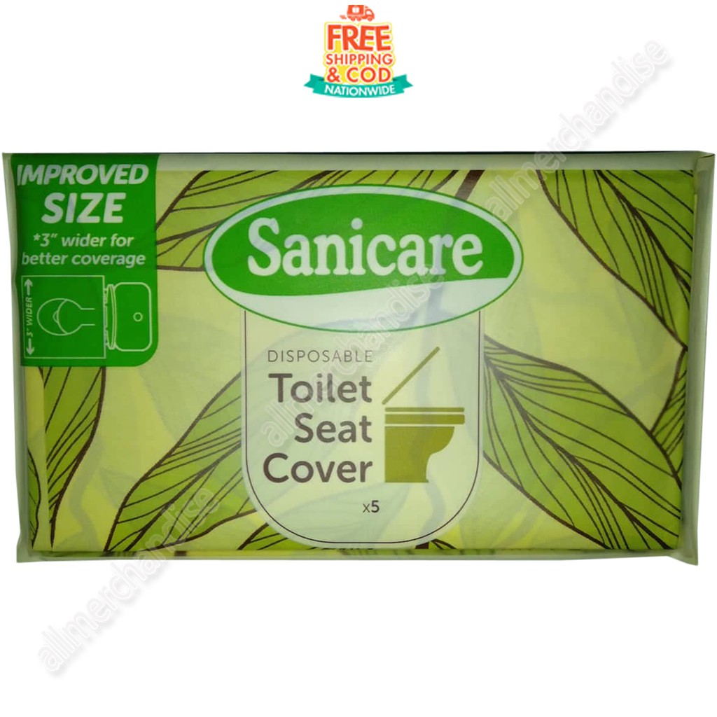 COD Improved Size Sanicare Disposable Toilet Seat Cover Shopee Philippines