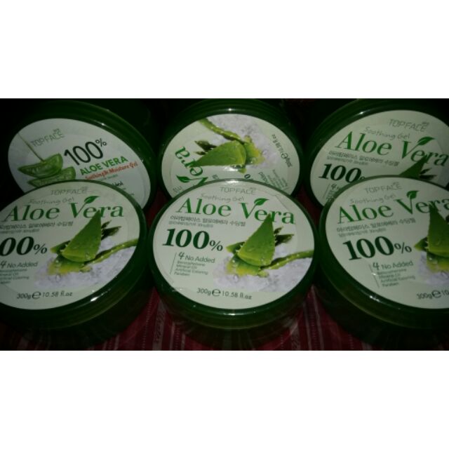 100% aloe vera soothing gel!!! | Shopee Philippines