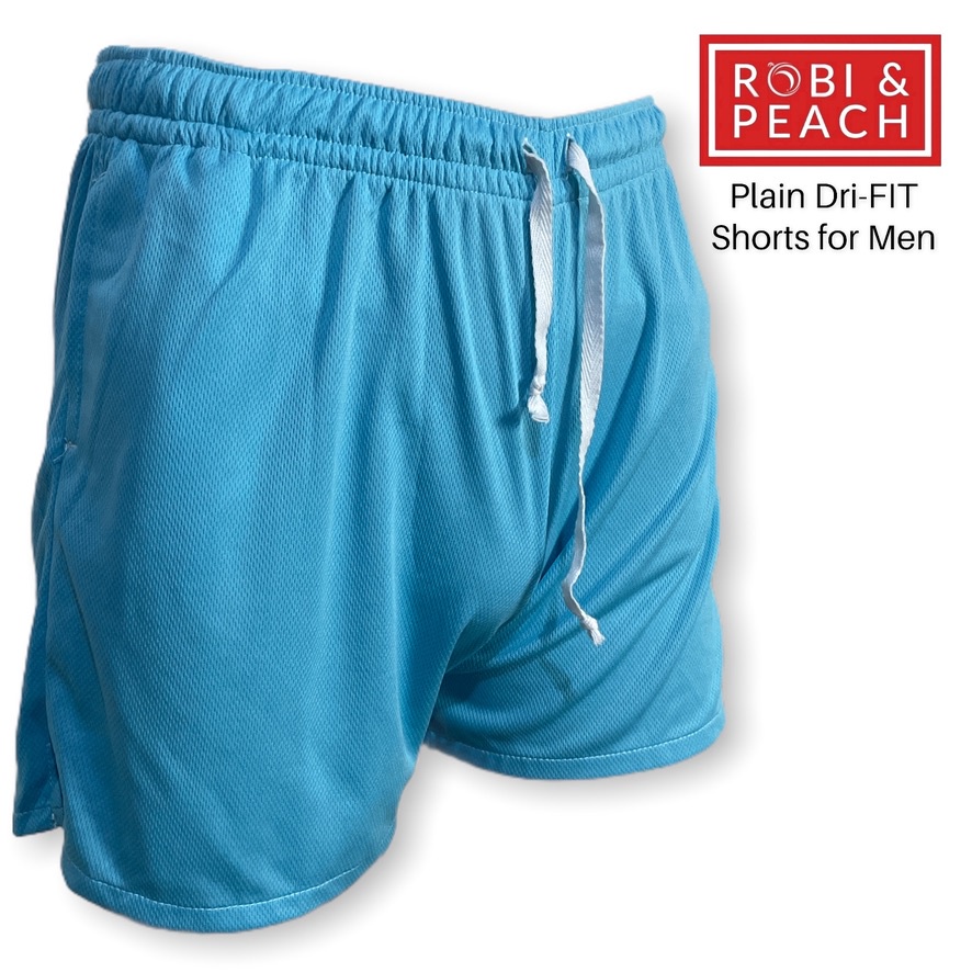Robi & Peach: Jayden Dri-FIT Plain Casual Walking Shorts for Boys/Girls ...