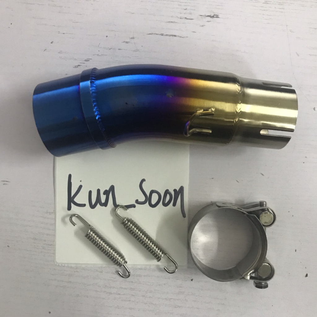 Slipon Mid Pipe For NInja 400 250 Z400 Exhaust Pipe Modification