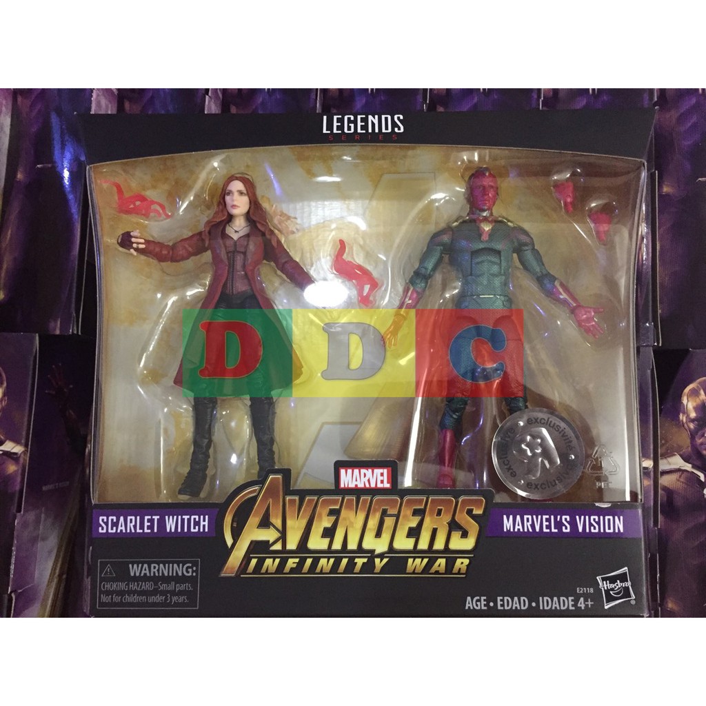 Marvel Legends Vision and Scarlet 2pack TRU Ex (RESTOCK) Shopee Philippines