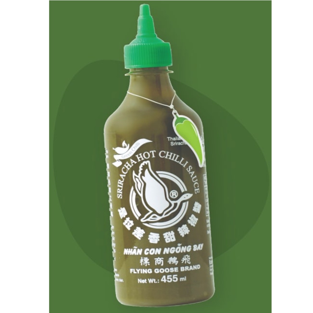 Flying Goose SRIRACHA Hot Chilli Sauce 455ml (Made In Thailand ...