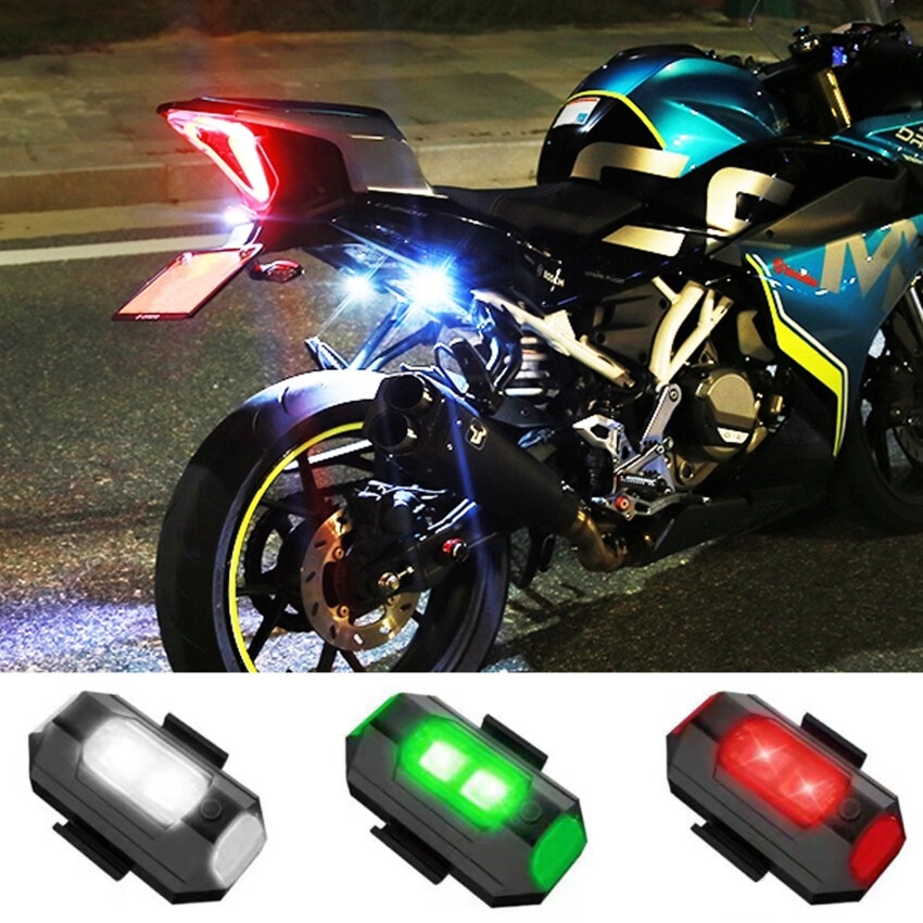 PDD 7 colors Drone Strobe Light Motorcycle Flashing Light Slow Fast