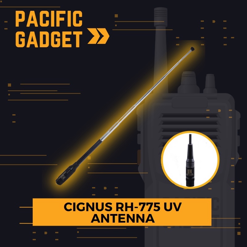 Cignus Rh Uv Antenna Dualband Telescopic Sma Female Vhf An Uhf Shopee Philippines