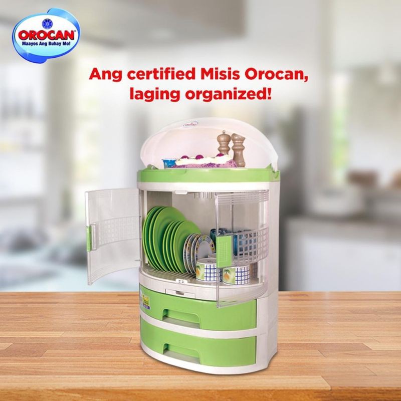 Orocan kitchen Queen PLUS Dish Organizer Dish Cabinet 8727