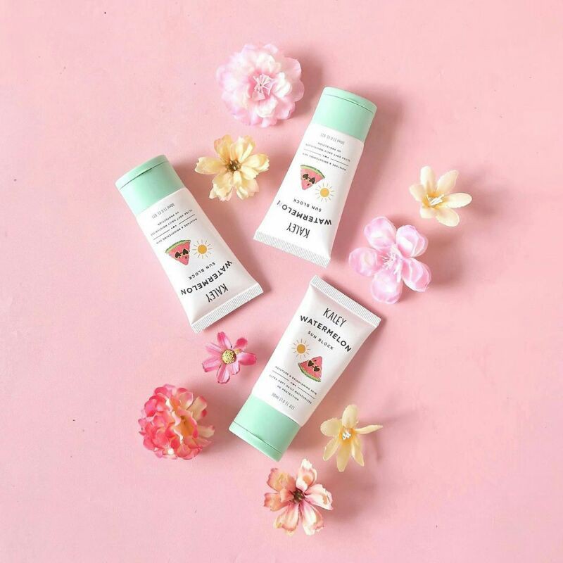 Kaley Sunscreen / Kaley Sunblock 2in1 Watermelon Sunblock Moisturizer