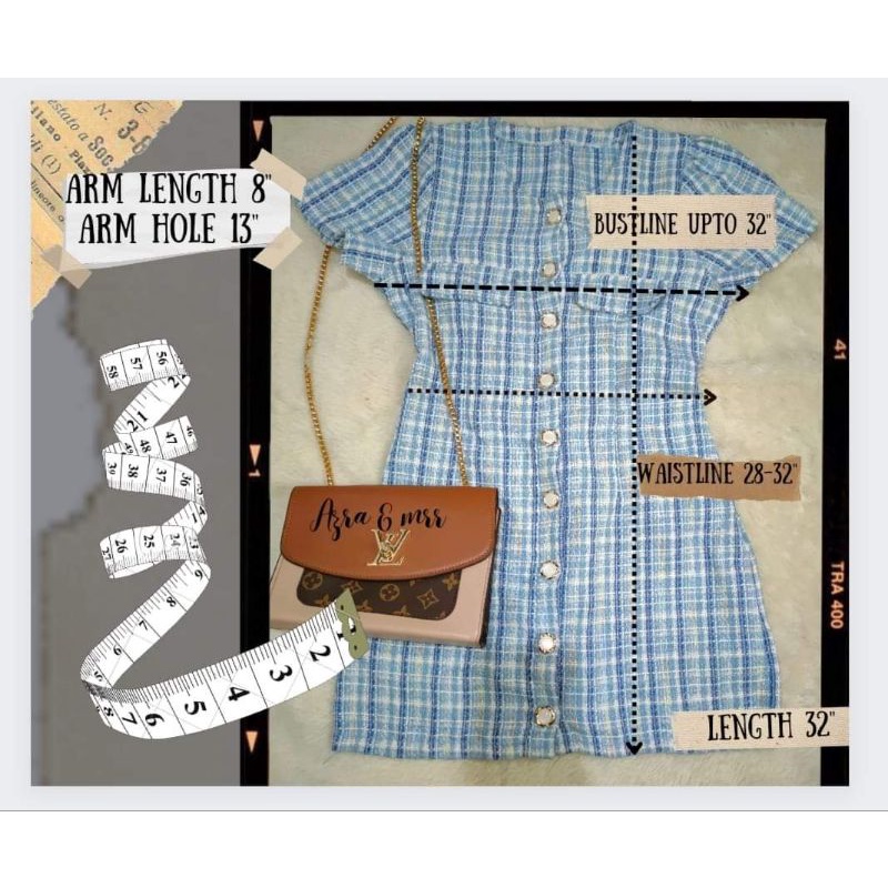 ALYANAH ROUNECK TWEED DRESS COLLECTION(NEW COLORS!) | Shopee Philippines