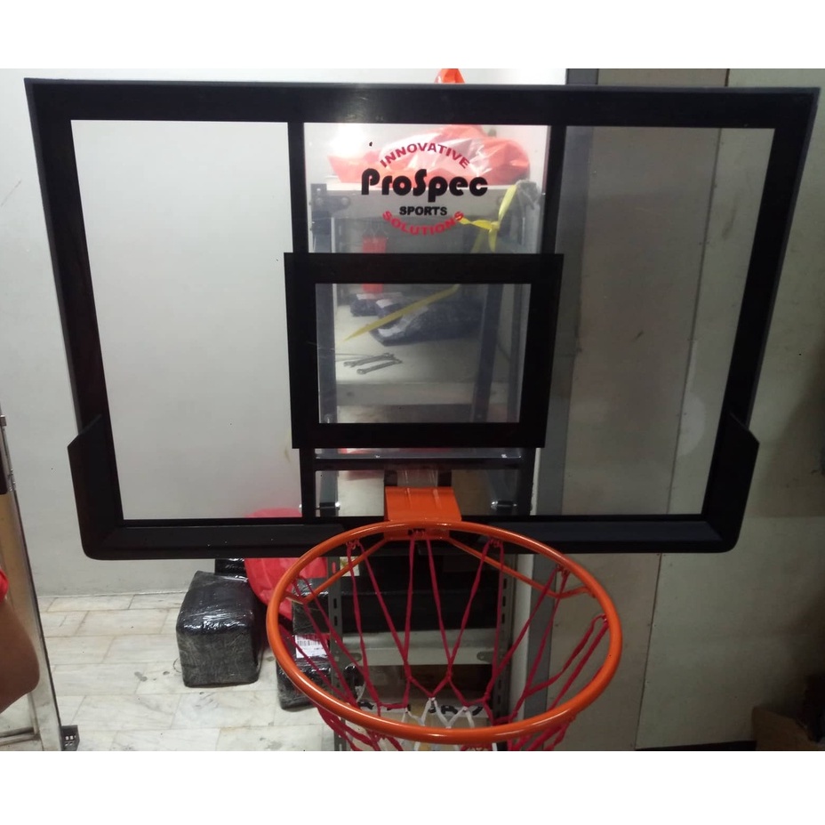 Prospec PS08 Polycarbonate Backboard Shatter Proof With Ring | Shopee ...