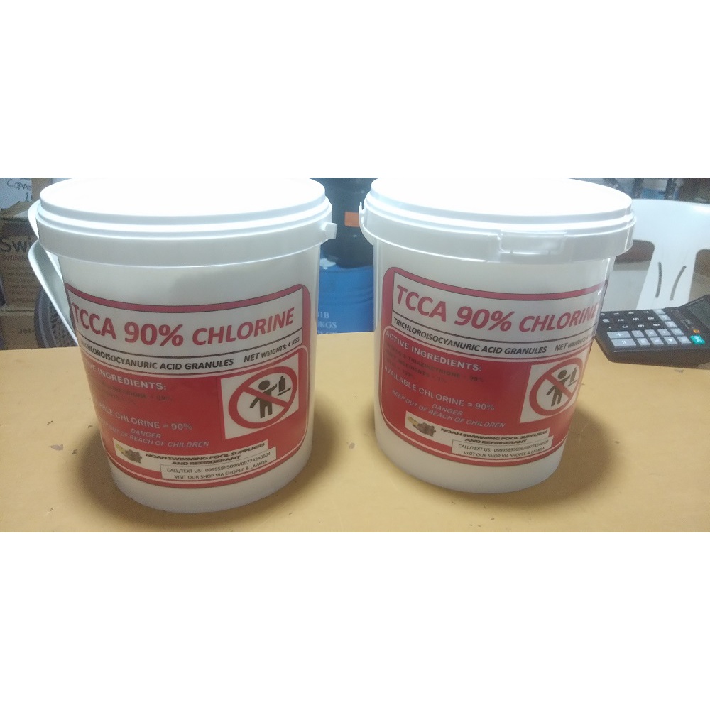 TCCA 90% Chlorine GRANULE -4 Kgs | Shopee Philippines