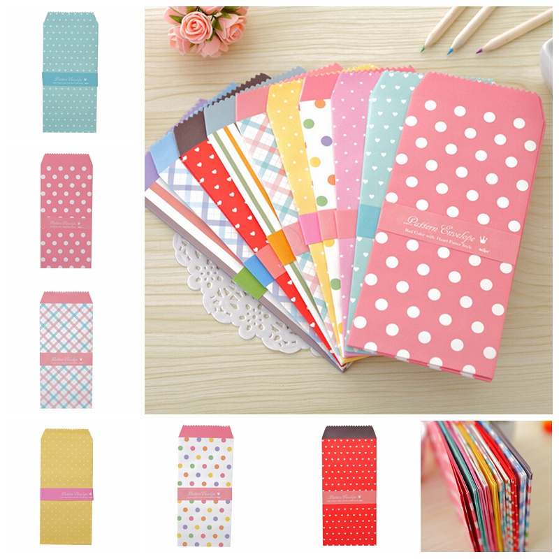 Colorful Envelope Small Gift Craft Envelopes Kawaii Envelopes Practice