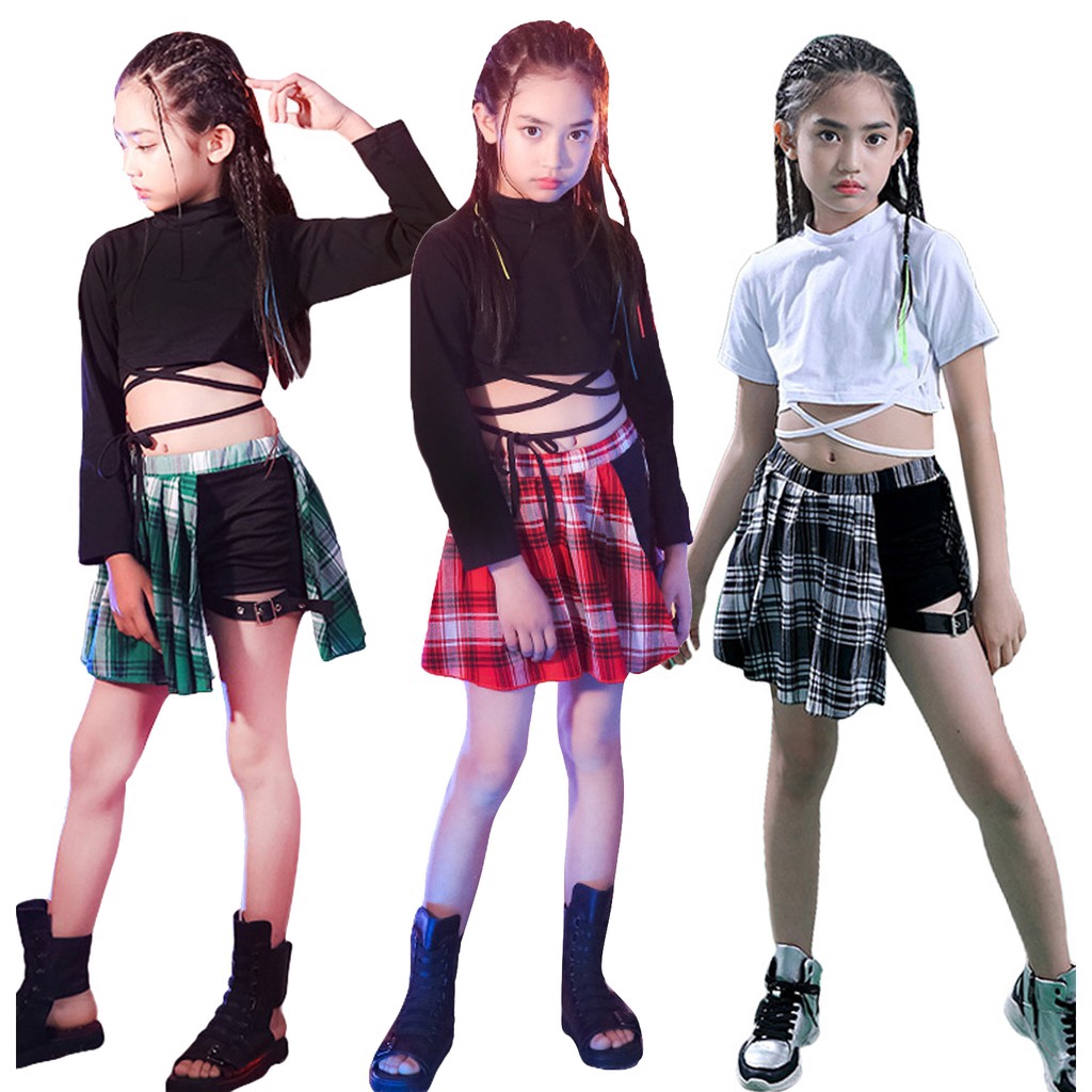 Lolanta Kids Girls Hip Hop Clothing Streetwear Jazz Dance Outfit
