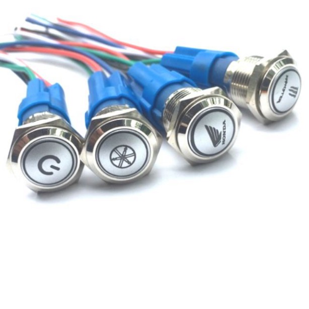 16mm On-Off Led Switch. Absolutely waterproof | Shopee Philippines