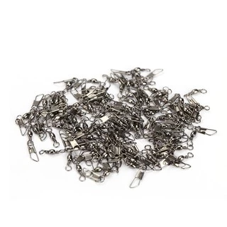 10-20pcs 4mm-12mm Fishing Solid Ring 304 Stainless Steel Snap