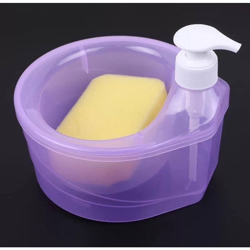Round Shape Dishwashing Soap Liquid Pump Soap Dispenser With
