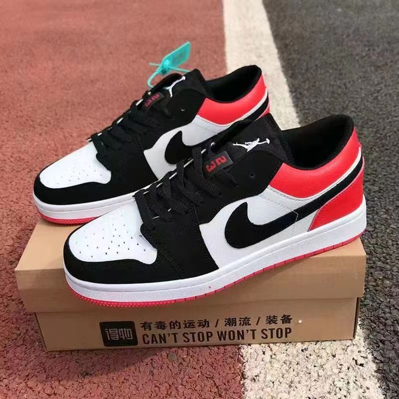 New AIR Jordan 1 low cut sneaker shoes for men and women 1936