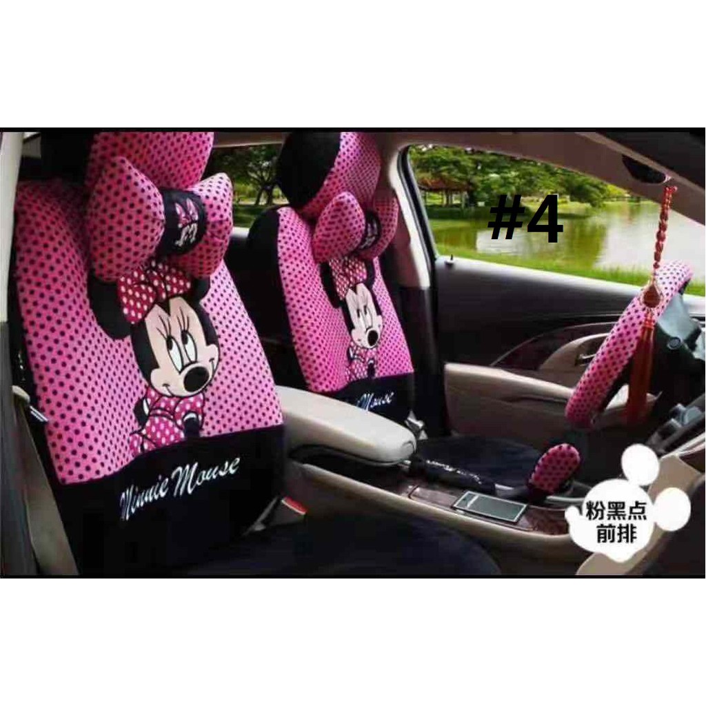 Minnie mouse shop seat covers