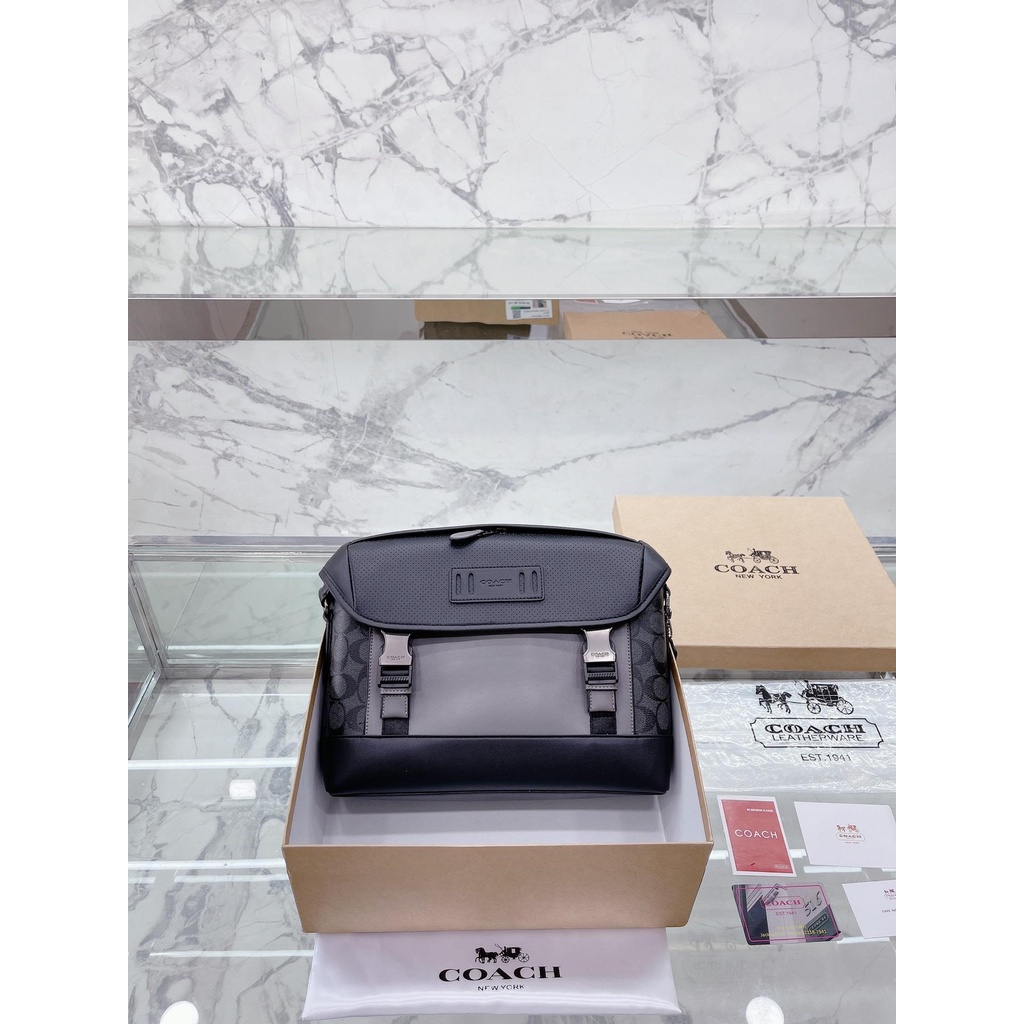 men's messenger bag? Coach is cool and handsome next door style How