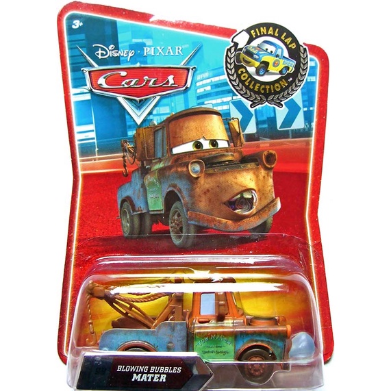 Disney Pixar Cars Mattel Final Lap Collection Blowing Bubbles Mater Shopee Philippines