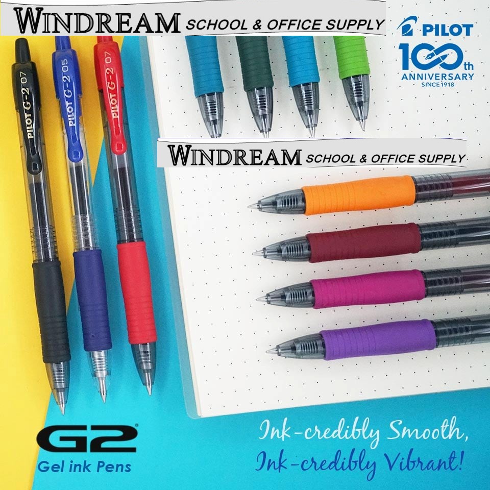 Pilot G2 pen and Pilot G2 refills Shopee Philippines