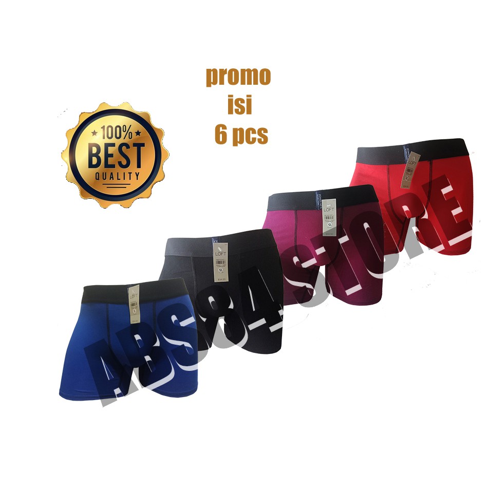 Package contains 6 pcs of men's underwear | Shopee Philippines