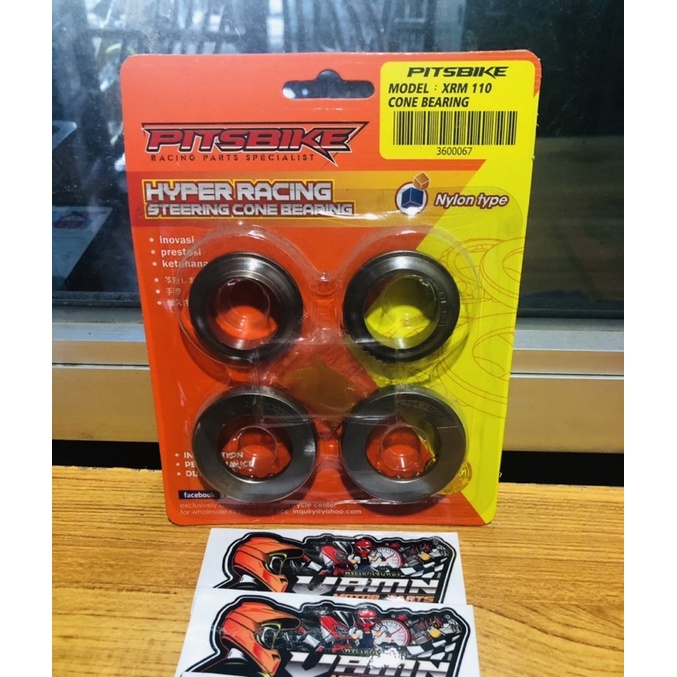 Pitsbike Steering Cone Ballrace Bearing XRM110/125 XRM Trinity RS125 ...