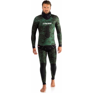 Spearfishing Wetsuit for Mens, 1.5Mm Neoprene Camo Full Body Diving Suits  for Sn