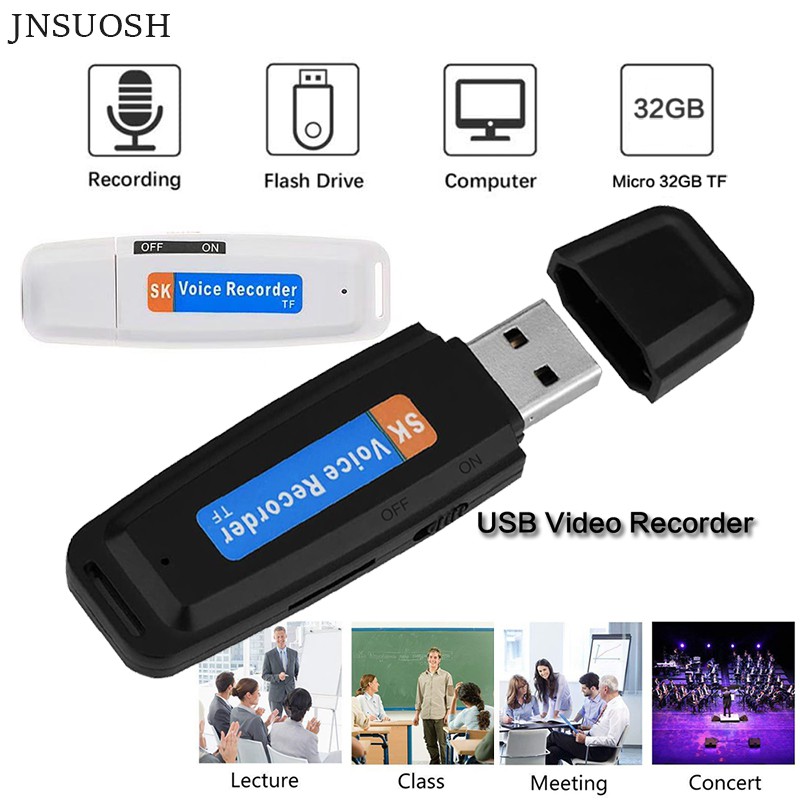 USB port mini digital recorder U disk recorder built-in battery can ...