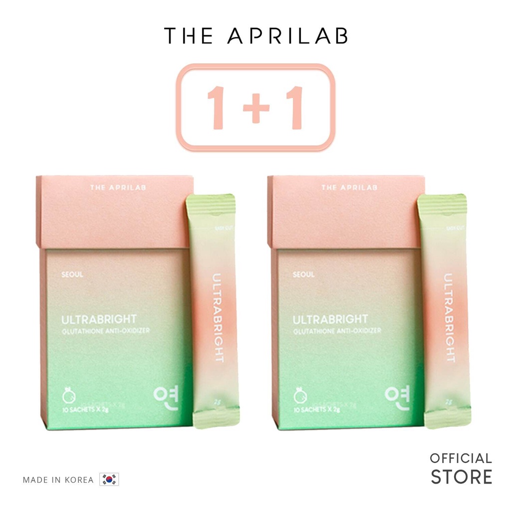 THE APRILAB 1 1 Ultrabright Korean Glutathione Whitening