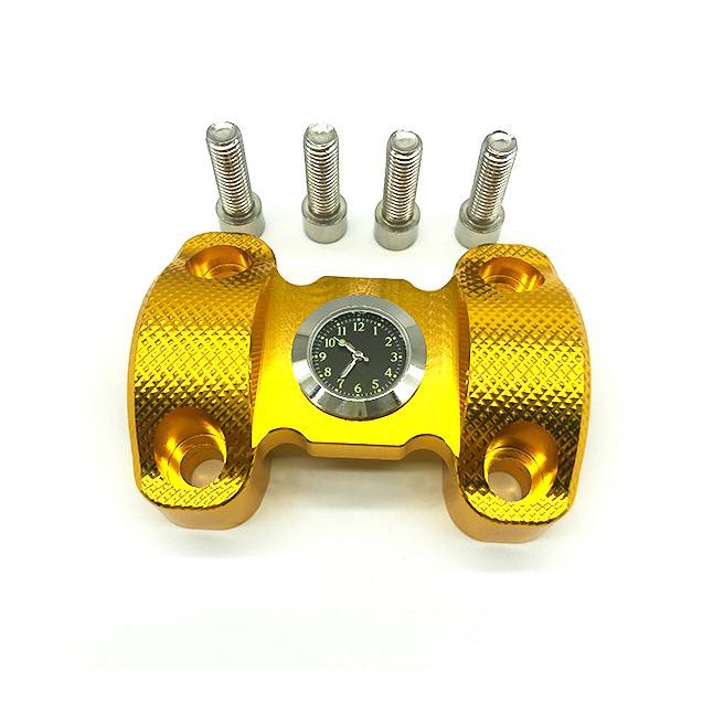 Motorcycle CNC Aluminum Handlebar Fat Handlebar Riser Mount Clamp Top Cover For Honda ADV150