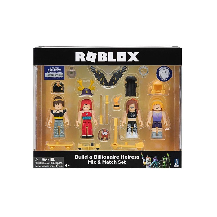 Roblox Mix & Match Set Build a Billionaire Heiress | Shopee Philippines
